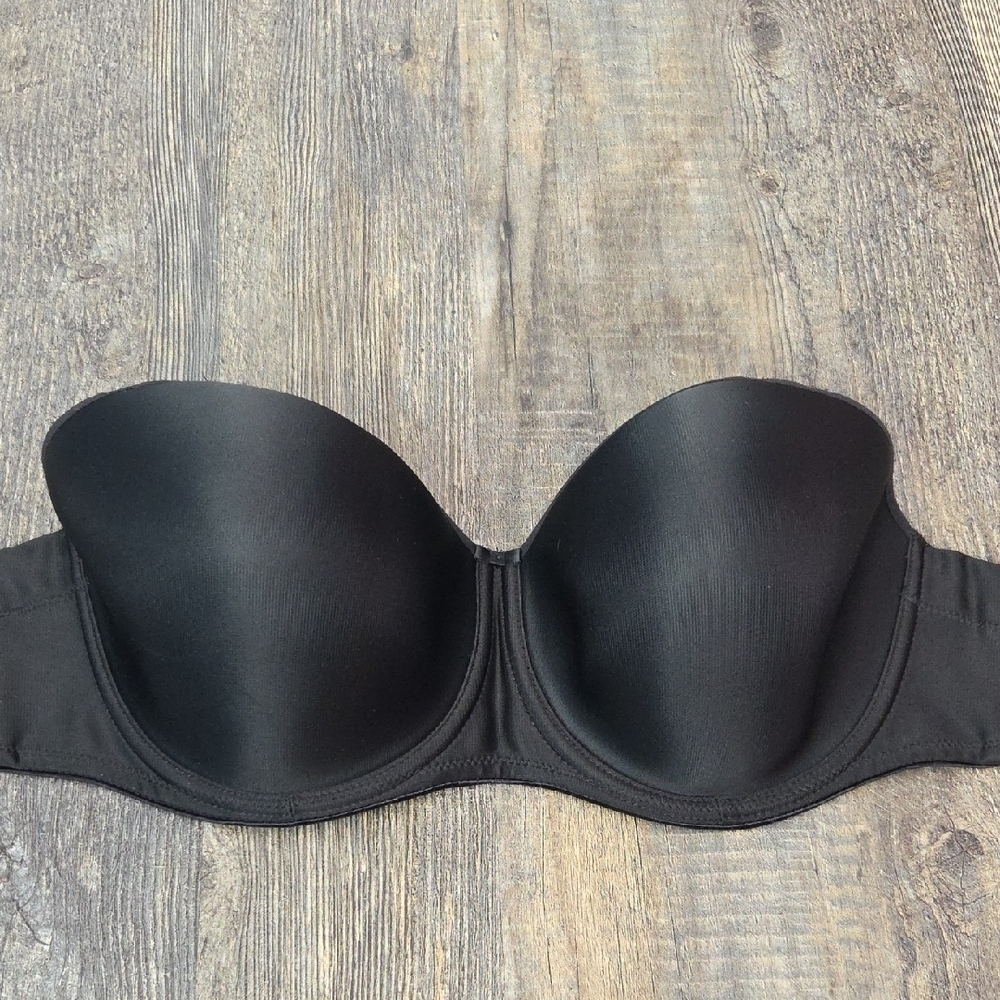 Fantasie Black Strapless Bra 32G